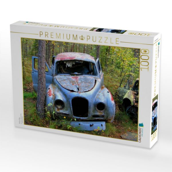 Produktbild: CALVENDO Puzzle Auto in blau | 1000 Teile Lege-Gr&ouml;&szlig;e 64x48cm Foto-Puzzle f&uuml;r gl&uuml;ckliche Stunden