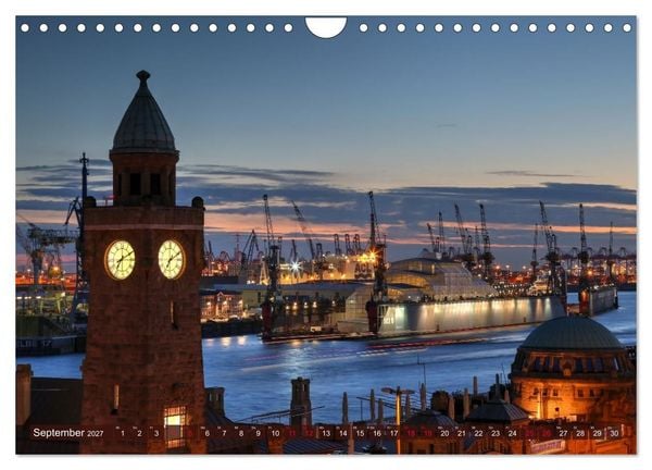 Produktbild: Magic Nights Hamburg (Wandkalender 2027 DIN A4 quer), CALVENDO Monatskalender