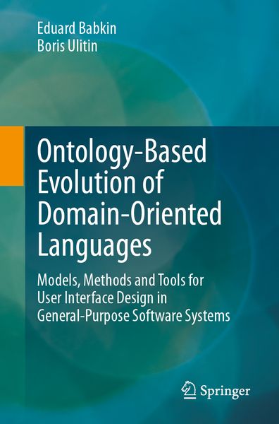 Produktbild: Ontology-Based Evolution of Domain-Oriented Languages