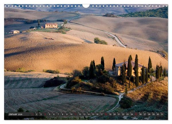 Produktbild: Toskana - mio amore (Wandkalender 2026 DIN A3 quer), CALVENDO Monatskalender