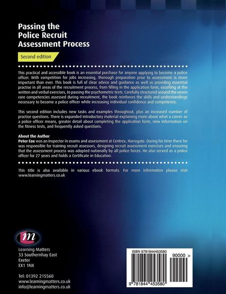 Produktbild: Passing the Police Recruit Assessment Process