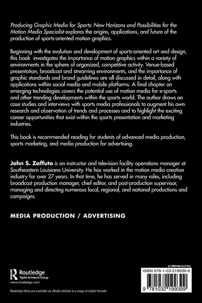 Produktbild: Producing Graphic Media for Sports