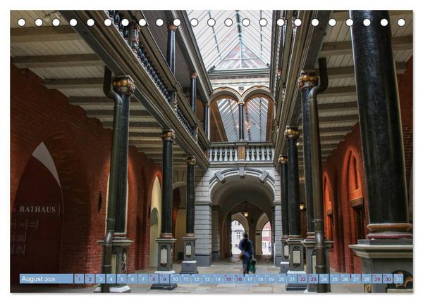 Produktbild: Stralsund und die Boddenlandschaft (Tischkalender 2026 DIN A5 quer), CALVENDO Monatskalender
