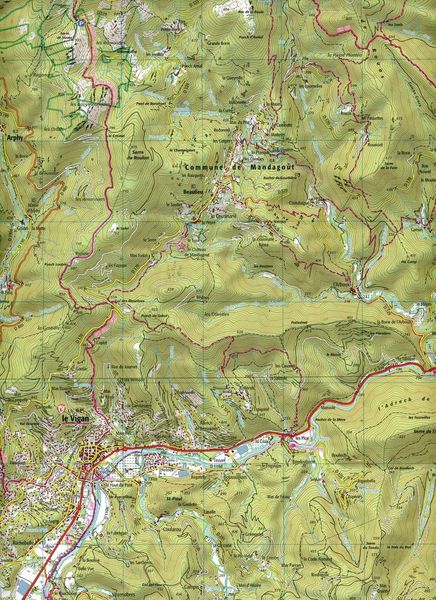 Produktbild: 2641ET Mont Aigoual. le Vigan. Parc national des C&eacute;vennes