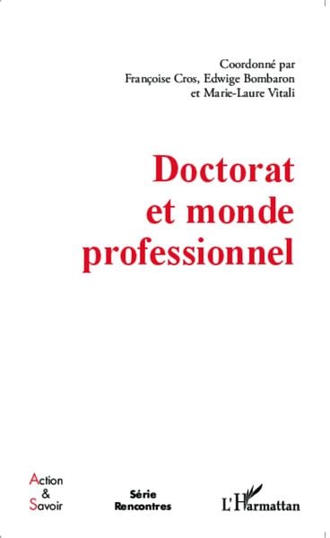Produktbild: Doctorat et monde professionnel