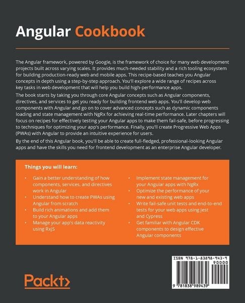 Produktbild: Angular Cookbook