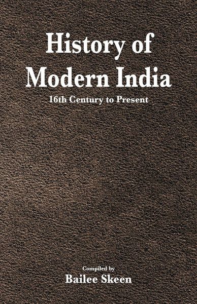 Produktbild: History of Modern India - 16th Century to Present