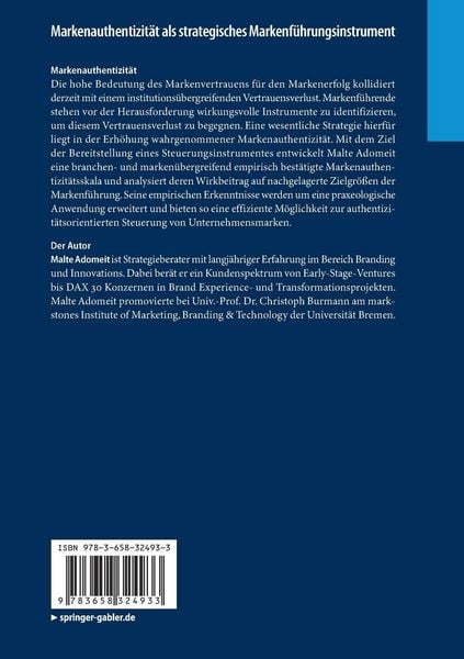 Produktbild: Markenauthentizit&auml;t als strategisches Markenf&uuml;hrungsinstrument