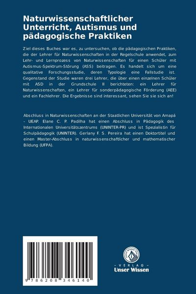Produktbild: Naturwissenschaftlicher Unterricht, Autismus und p&auml;dagogische Praktiken
