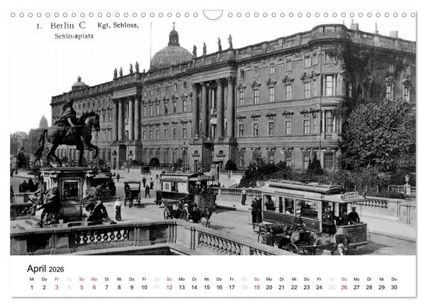 Produktbild: Gr&uuml;&szlig;e aus dem alten Berlin (Wandkalender 2026 DIN A3 quer), CALVENDO Monatskalender