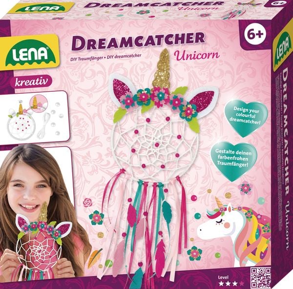 Produktbild: Dreamcatcher Einhorn, Faltschachtel