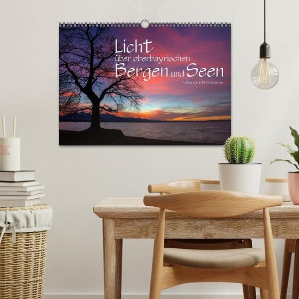 Produktbild: Licht &uuml;ber oberbayrischen Bergen und Seen (Wandkalender 2027 DIN A3 quer), CALVENDO Monatskalender