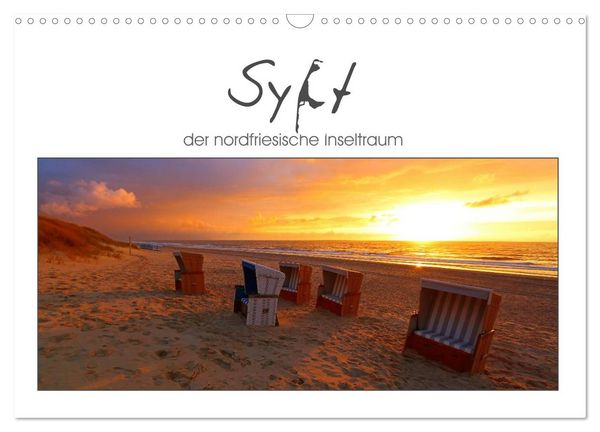 Produktbild: Sylt, der nordfriesische Inseltraum (Wandkalender 2026 DIN A3 quer), CALVENDO Monatskalender