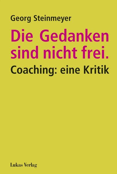 Produktbild: Die Gedanken sind nicht frei.
