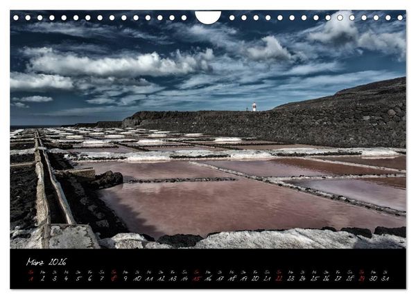 Produktbild: La Palma - Insel der Berge und Wolken (Wandkalender 2026 DIN A4 quer), CALVENDO Monatskalender
