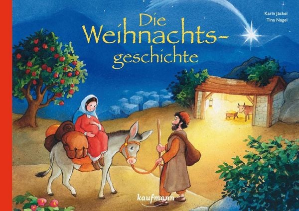 Produktbild: Die Weihnachtsgeschichte. Ein Adventskalender mit einem gro&szlig;en Fensterbild