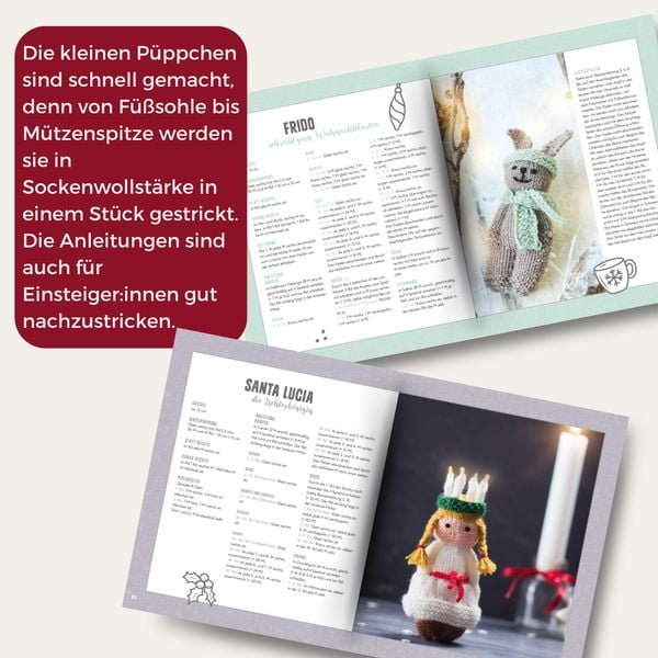 Produktbild: Strick-Lieblinge Adventskalender. Adventskalenderbuch