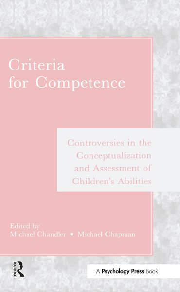 Produktbild: Criteria for Competence