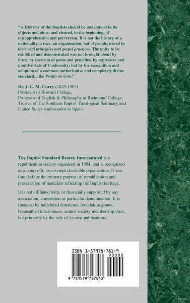 Produktbild: History of the Baptist Denomination in Georgia - Vol. 1