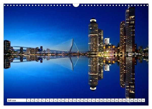 Produktbild: Skylines der sch&ouml;nsten Metropolen weltweit (Wandkalender 2026 DIN A3 quer), CALVENDO Monatskalender