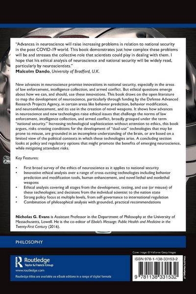 Produktbild: The Ethics of Neuroscience and National Security