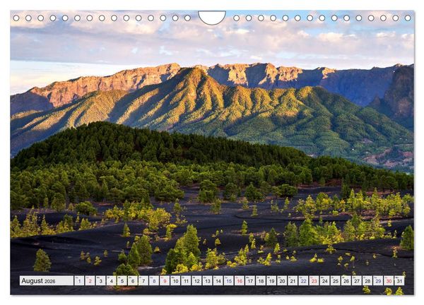 Produktbild: La Palma - La Isla Bonita - Kanarische Inseln (Wandkalender 2026 DIN A4 quer), CALVENDO Monatskalender