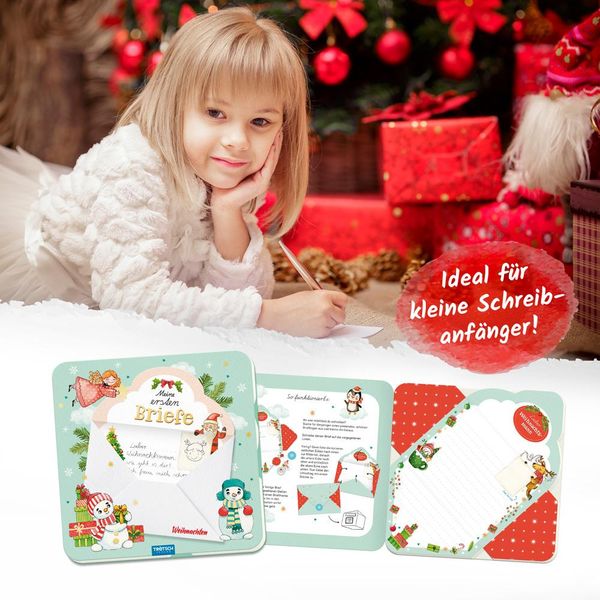 Produktbild: Tr&ouml;tsch Meine ersten Briefe Weihnachten Briefpapierbuch Wunschzettelbuch