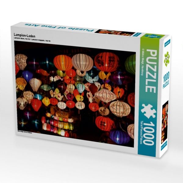 CALVENDO Puzzle Lampion-Laden | 1000 Teile Lege-Größe 64x48cm Foto-Puzzle für glückliche Stunden