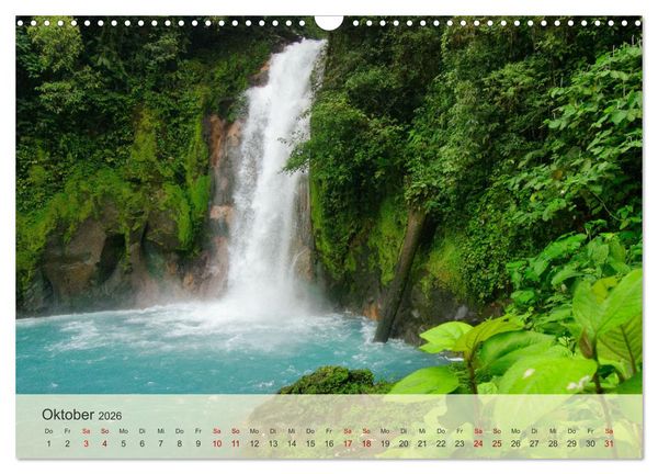 Produktbild: Bekanntes und Unbekanntes Costa Rica (Wandkalender 2026 DIN A3 quer), CALVENDO Monatskalender