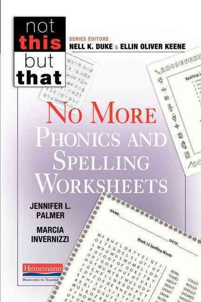 Produktbild: No More Phonics and Spelling Worksheets