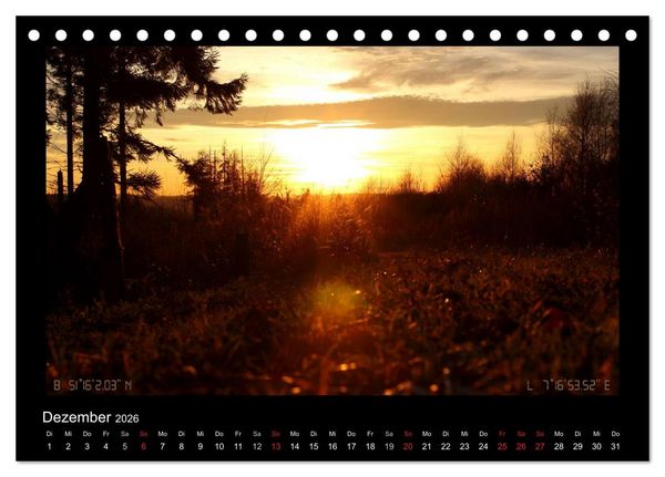 Produktbild: Geo-Tagging in Schwelm (Tischkalender 2026 DIN A5 quer), CALVENDO Monatskalender