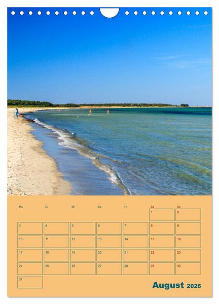 Produktbild: Fischland-Dar&szlig;-Zingst Terminplaner (Wandkalender 2026 DIN A4 hoch), CALVENDO Monatskalender