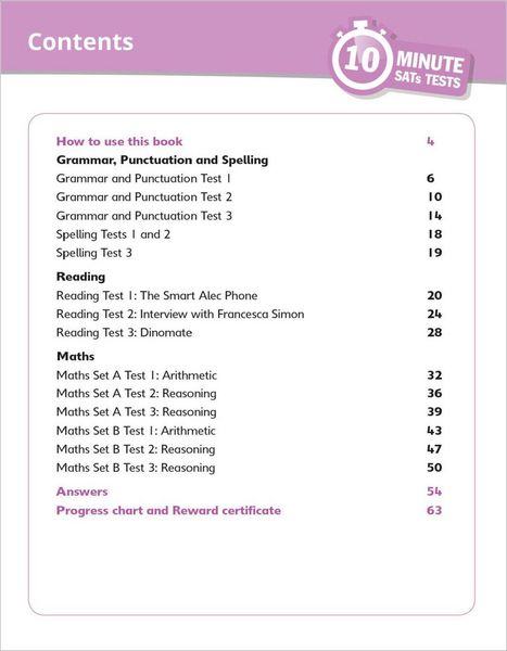 Produktbild: Grammar, Reading & Maths 10-Minute Tests Ages 7-8