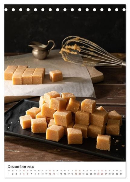 Produktbild: Leckereien - Food art (Tischkalender 2026 DIN A5 hoch), CALVENDO Monatskalender