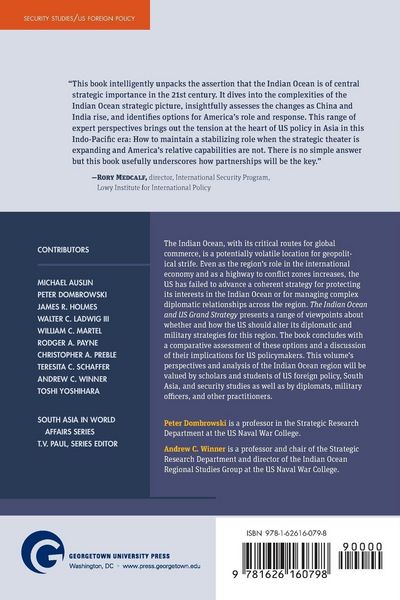 Produktbild: The Indian Ocean and US Grand Strategy