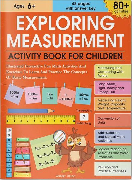 Produktbild: Exploring Measurement Activity Book for Children