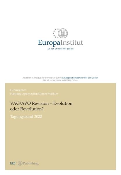 Produktbild: VAG/AVO Revision - Evolution oder Revolution?