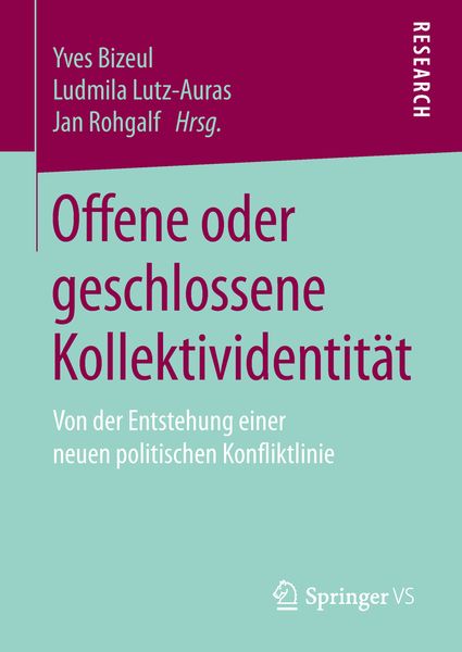 Produktbild: Offene oder geschlossene Kollektividentit&auml;t