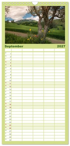 Produktbild: Familienplaner 2027 - San Marino Die &auml;lteste Republik der Welt mit 5 Spalten (Wandkalender, 21 x 45 cm) CALVENDO