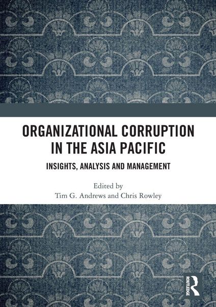 Produktbild: Organizational Corruption in the Asia Pacific