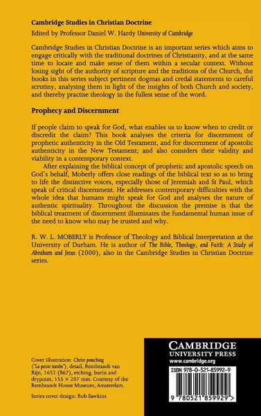 Produktbild: Prophecy and Discernment