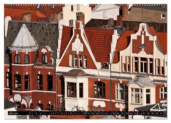 Produktbild: Ostseeperle L&uuml;beck (Wandkalender 2026 DIN A2 quer), CALVENDO Monatskalender