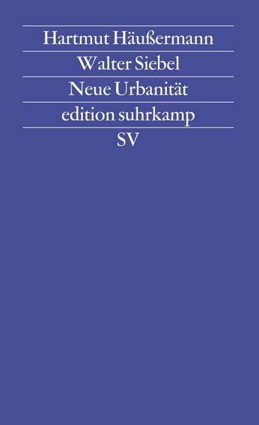 Produktbild: Neue Urbanit&auml;t
