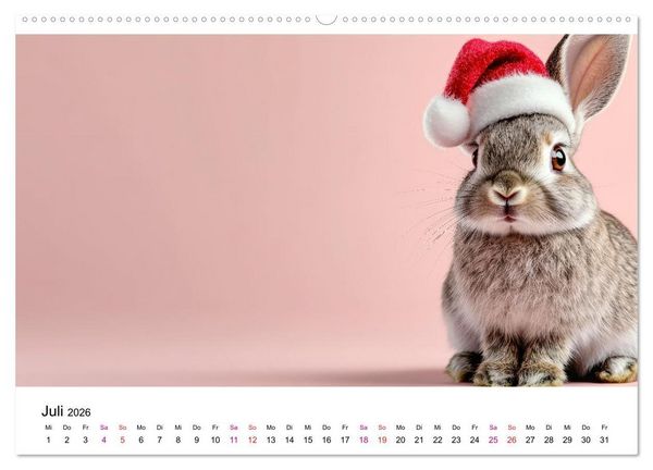 Produktbild: Kreativ Kalender - Tiere & eigene Ideen (hochwertiger Premium Wandkalender 2026 DIN A2 quer), Kunstdruck in Hochglanz