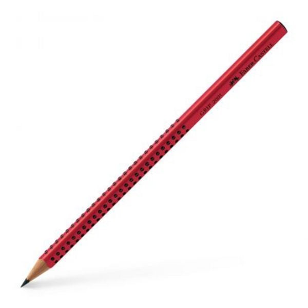 Produktbild: Faber-Castell Bleistift Grip 2001 B rot
