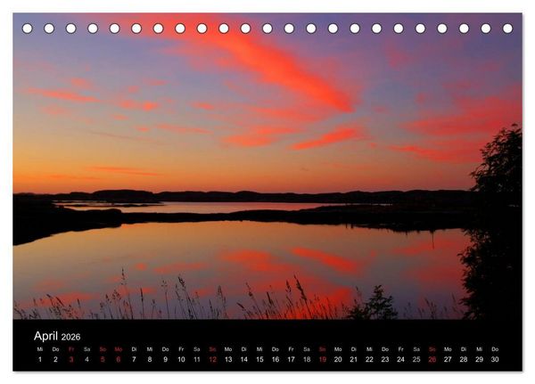 Produktbild: Der Sonne entgegen (Tischkalender 2026 DIN A5 quer), CALVENDO Monatskalender