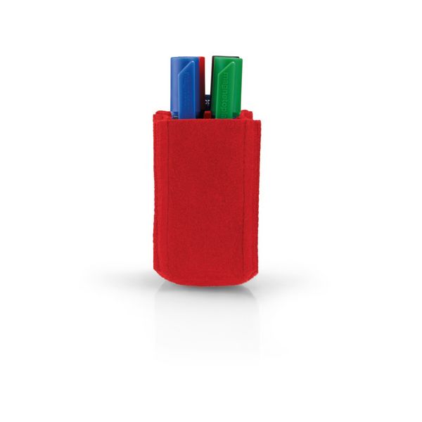 Produktbild: Magnetoplan Stiftehalter magnetisch magnetoTray SMALL (B x H x T) 60 x 100 x 60mm Rot 1227606