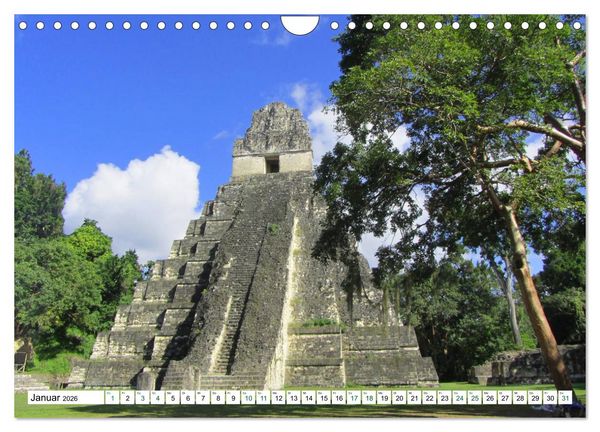 Produktbild: Guatemala - Buntes Herz der Mayas in Zentralamerika (Wandkalender 2026 DIN A4 quer), CALVENDO Monatskalender