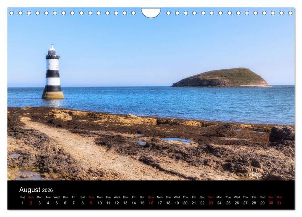 Produktbild: Wales (Wall Calendar 2026 DIN A4 landscape), CALVENDO 12 Month Wall Calendar