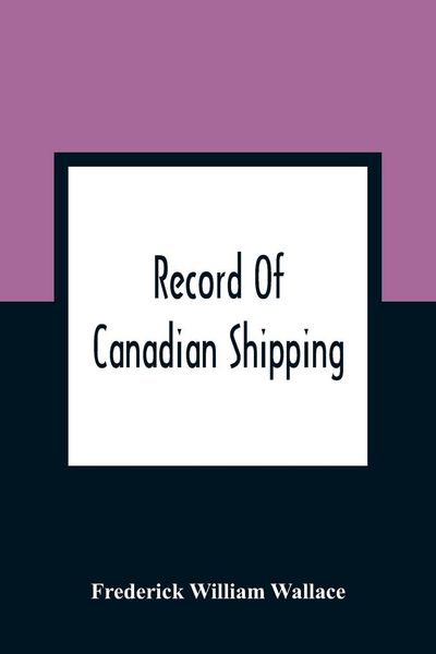 Produktbild: Record Of Canadian Shipping